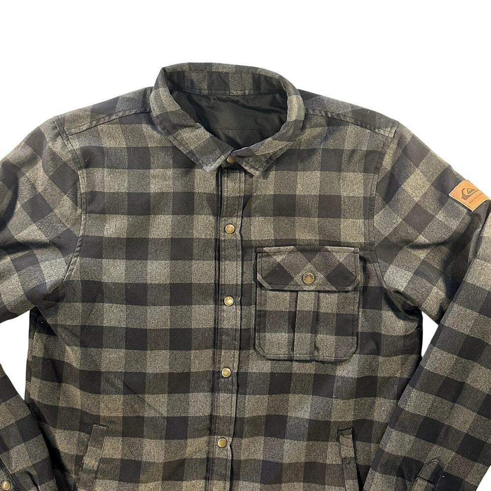 Quicksilver lined Flannel Size XL